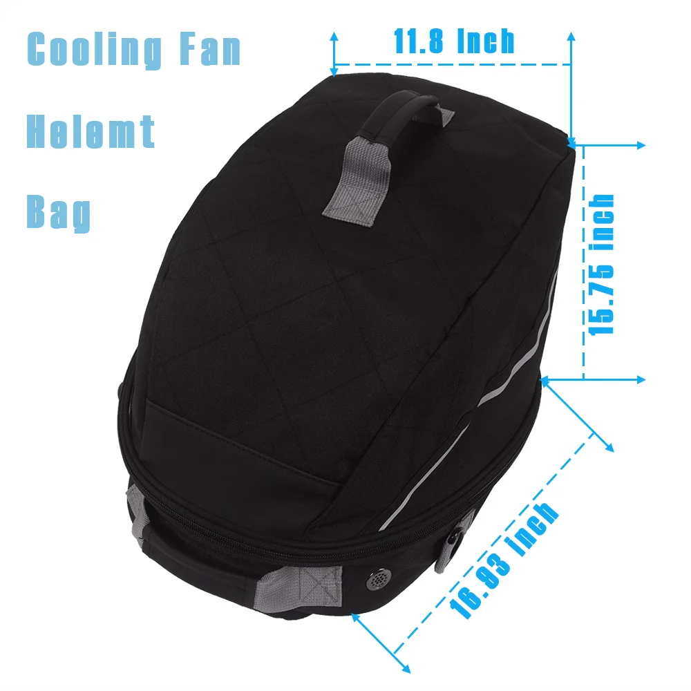 Wasserdichter Motorrad-Rucksack – Helm-Tasche Mit Großer Kapazität, Atmungsaktiv, Reflektierend