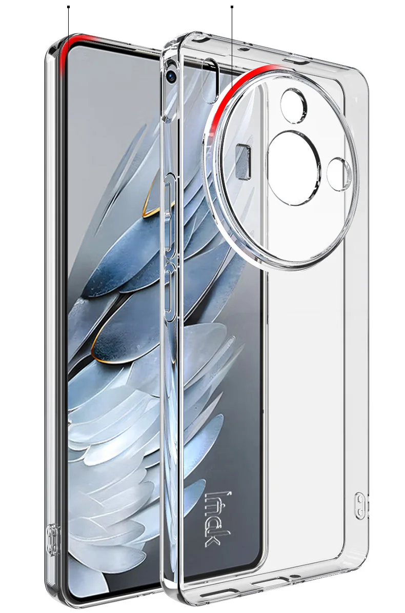 For ZTE Nubia Z50S Pro Case IMAK Ultra Thin Soft Clear Back Cover Phone Cases Funda For ZTE Nubia Z50S Pro Protector чехол 3