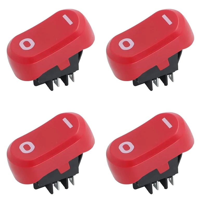 B59B-4Pcs Wasserdichte Elektrische Power Schalter Taste Einfache Installation Schalter Ersetzen Staubsauger Zubehör