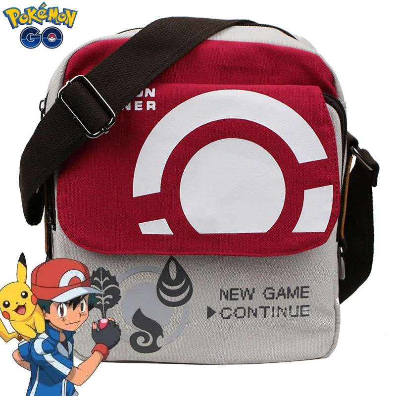 Bolsa tipo sacola elétrica Pokemon Pikachu, Off-white, OSFA