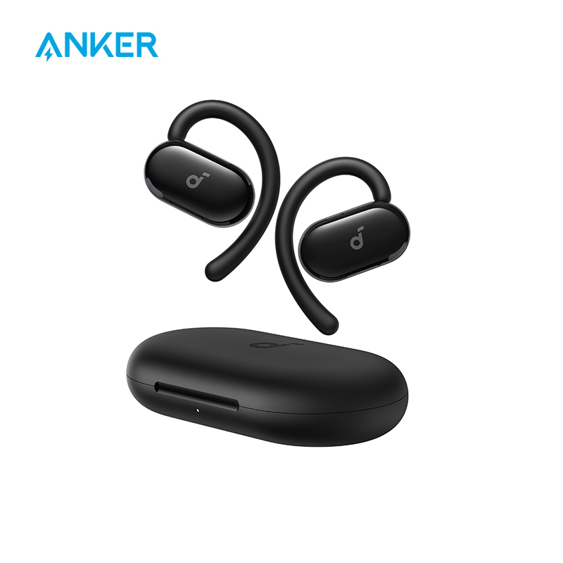 Soundcore by Anker V20i Open-Ear Headphones Adjustable Ear Hooks Earphone Bluetooth Headphones Open-ear Wireless Headphones