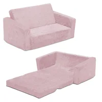 Perfect Sleeper Extra Wide Convertible Sofa to Lounger - Comfy 2-in-1 Flip Open Couch/Sleeper for Kids 1