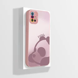 Stylish Camera Protection Soft Silicone Back Cover Case - Samsung Galaxy A31 (Pink - C01)