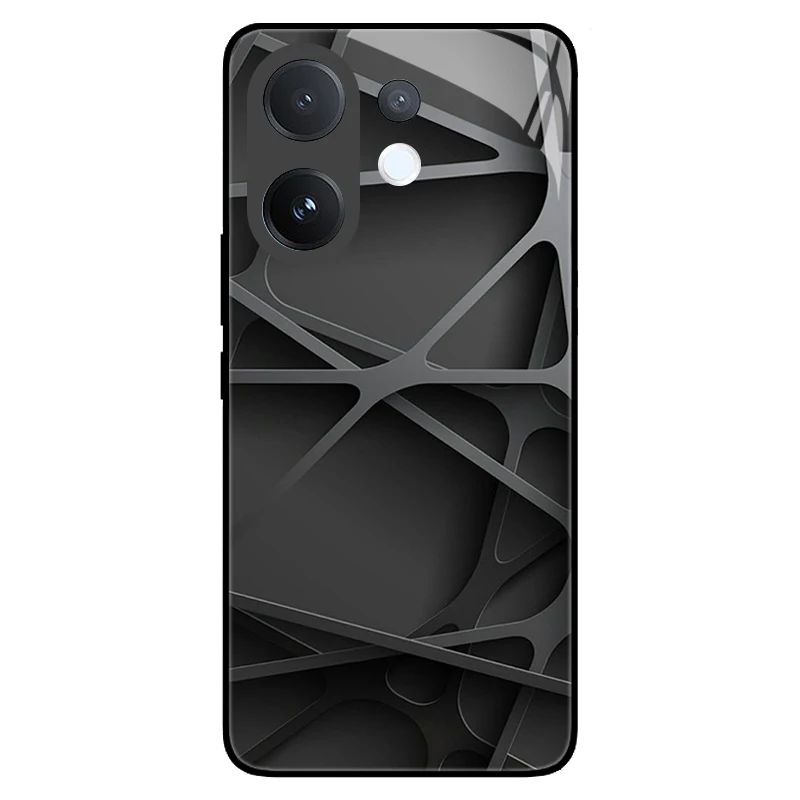Enhanced Shockproof Tempered Glass & Hard Bumper Protective Case Cover