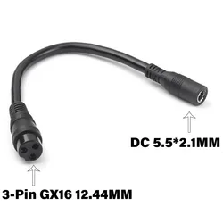 Universal Multi-Connector Adapter Cable for Electric Vehicles - Durable and Versatile Solution (DC TO GX16)