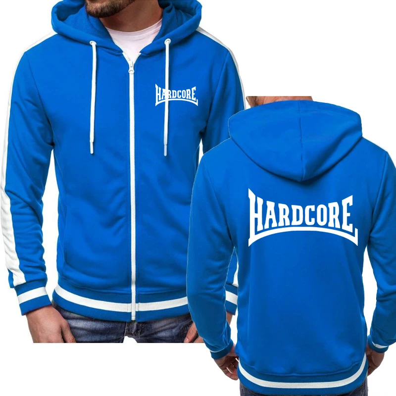 Giacche Da Uomo Hardcore Ma1 Bomber Print Primavera Autunno Zipper Hoodie Jacket Outwear Maschio Casual Streetwear Cappotto Da Uomo Di Alta Qualità