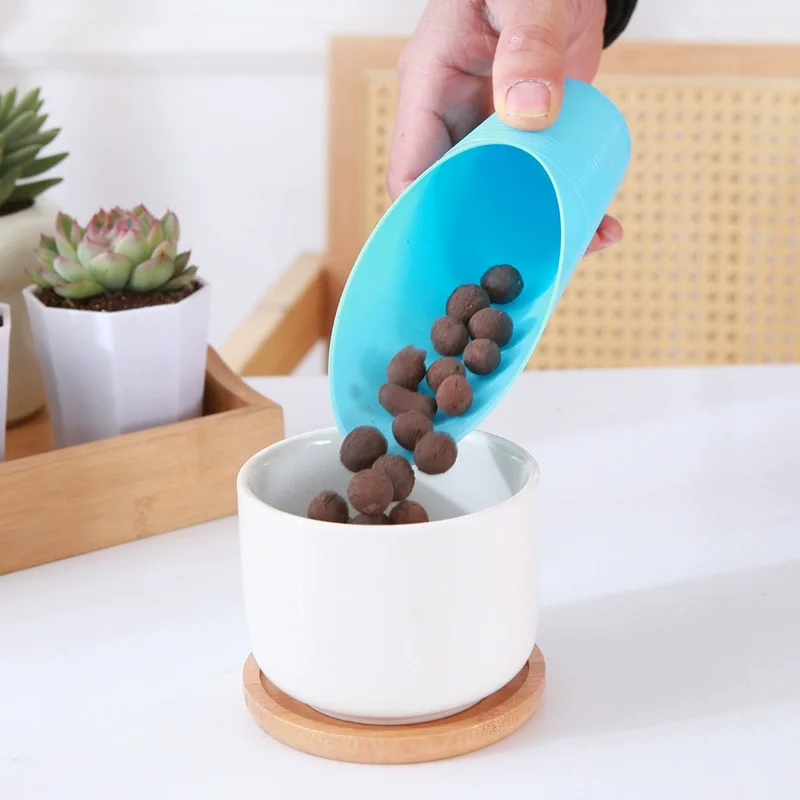 4PCS Garden Planter Kit Sowing Succulents Transplant Seedlings Planted Tool Garden Planter Sowing Shovel