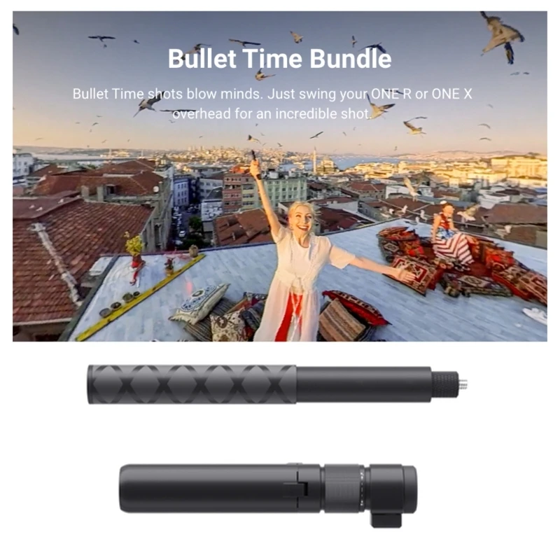 

Extended Selfie Stick with Built in Tripod for ONE ,ONe,ONE Action Camera Widely Compatible Tripods Accessories