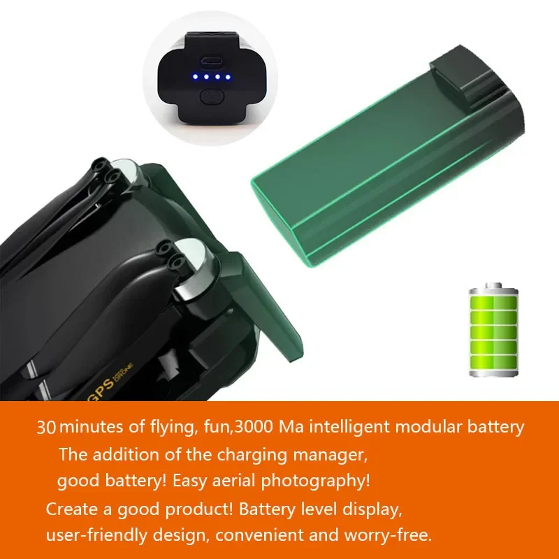 SG108 Max Original Drone Battery 7.4V 3000mAh 20min Flight Time SG108 Max Dron Battery SG108 Max Accessories Spare Battery 2