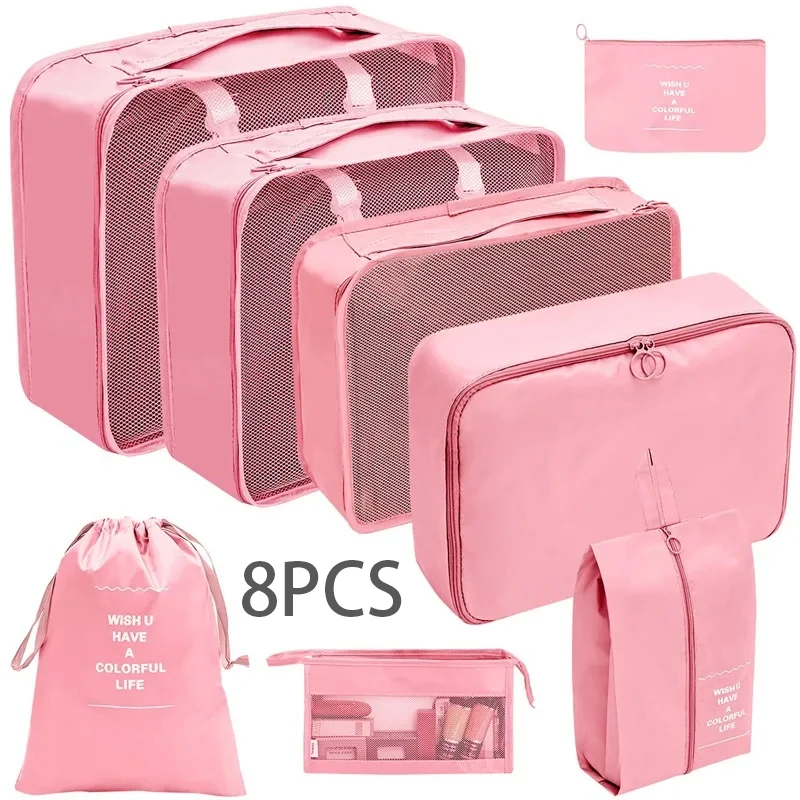 Pink 8PCS