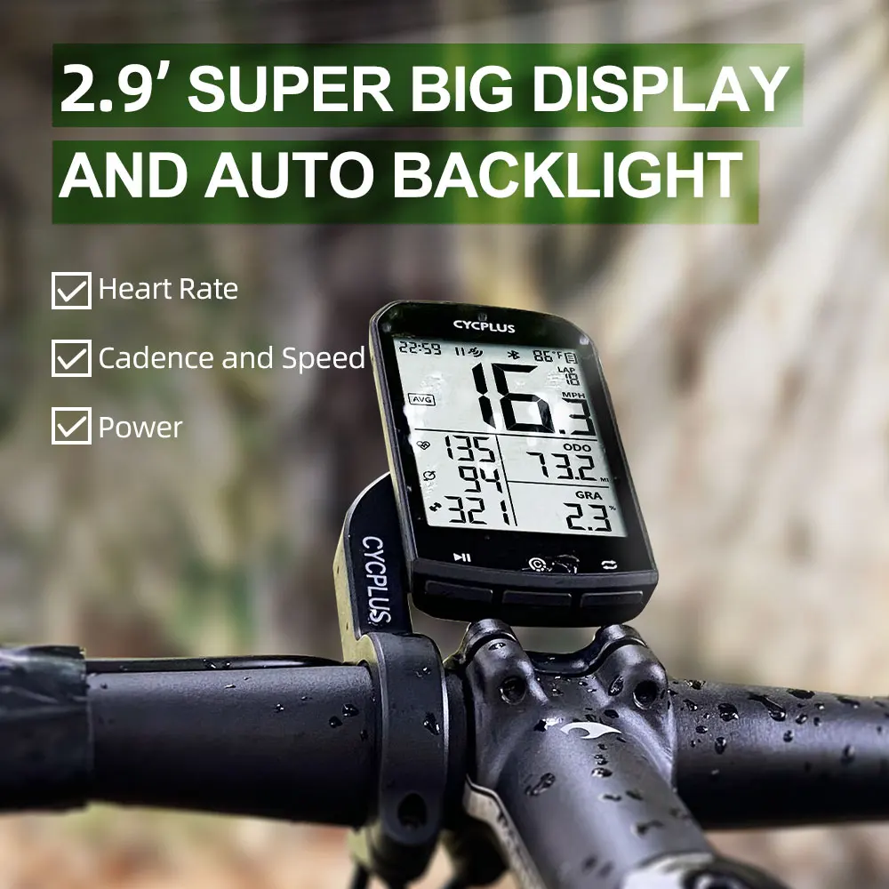 CYCPLUS G1 ordinateur de vélo GPS compteur de vitesse CYCPLUS G1 ordinateur de vélo GPS compteur de vitesse