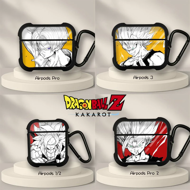 

Anime Dragon Ball Goku Vegeta Trunks Fashion Protective Case for AirPods 3 for Airpods Pro 1 2 Wireless Bluetooth Earphone Cover
