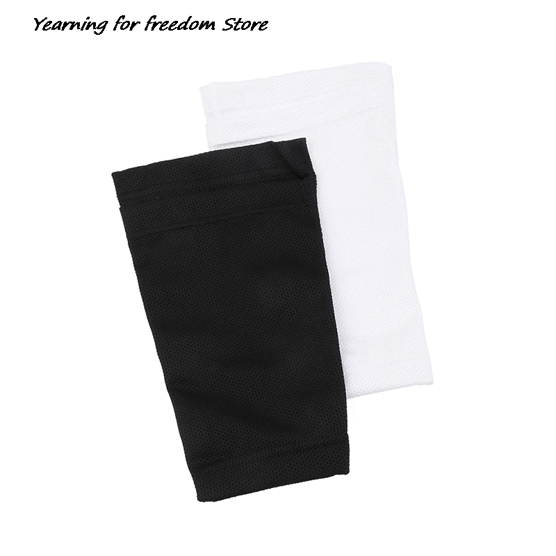 Sports Soccer Shin Guard Pad Sleeve Sock Leg Support Football Compression Calf Sleeve Shinguard Adult Teens Children 1 Pair shin guard pads soccer shin guards