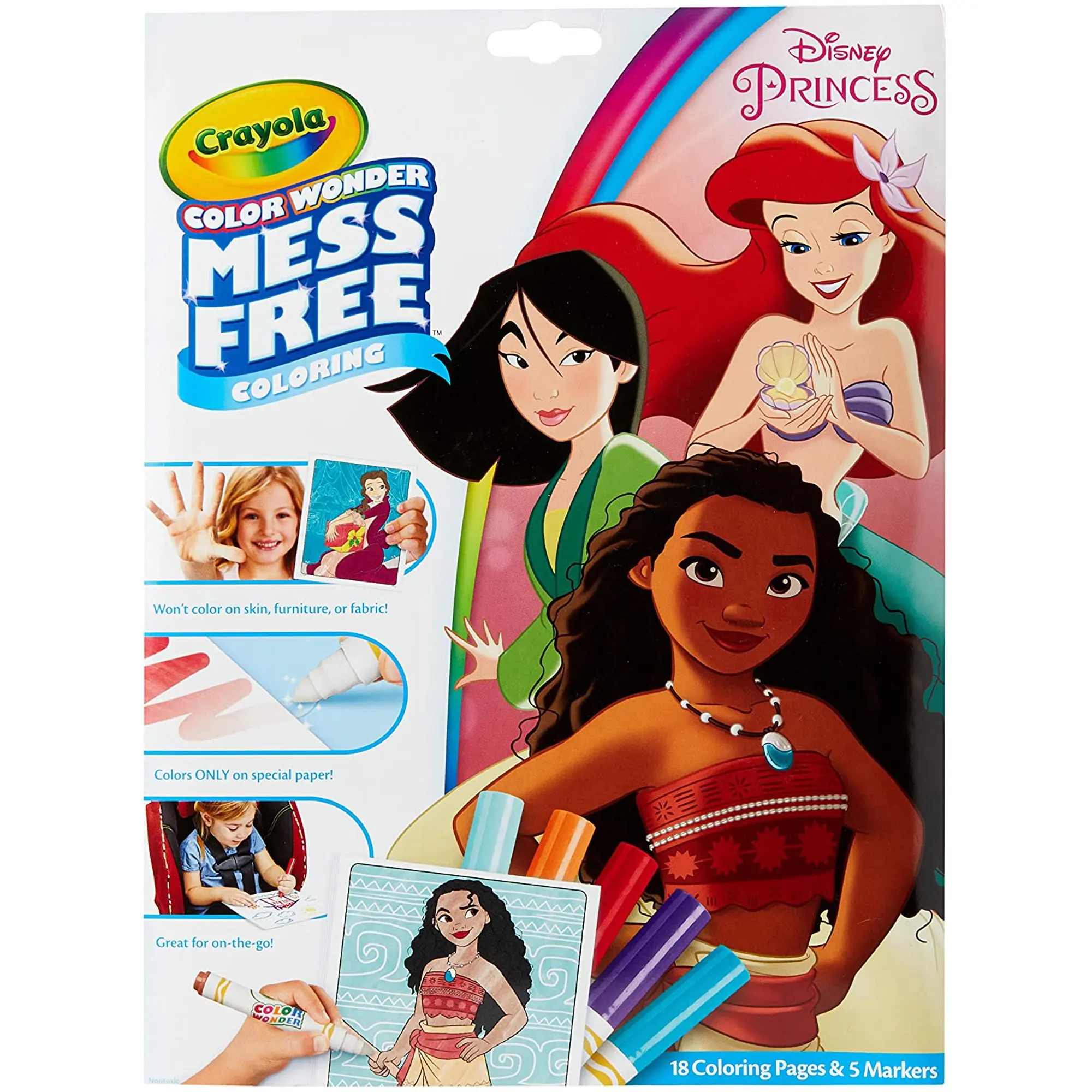 Disney Princess Mess-Free Coloring Set 1