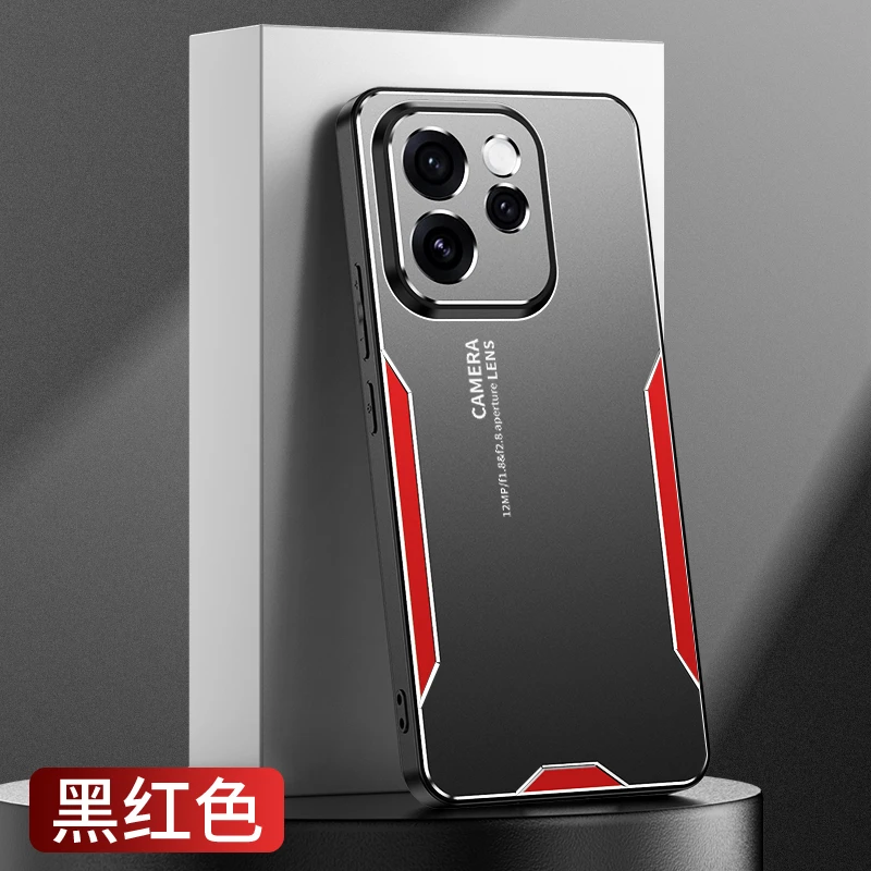 Luxurious Matte Hard Cover Shockproof Phone Case with Camera Protection