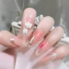 50pcs Cute New Resin Mini 3D White Plated Rose Nail Rhinestones Gems Glitter Nail Art Jewelry Manicure Nail Art Decorations 4