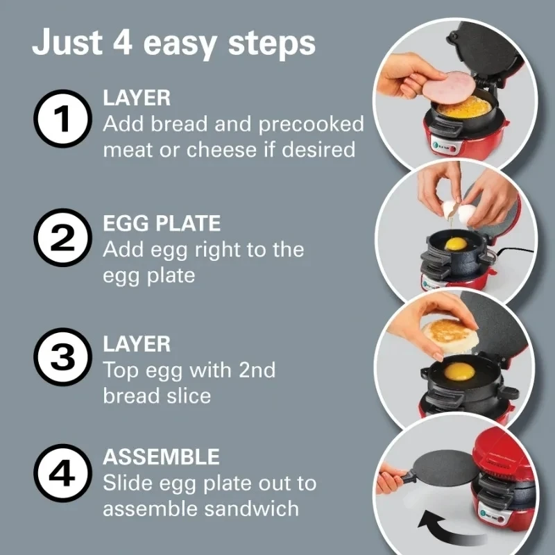 220V 110V Electric Burger Maker Machine Household Breakfast Machine Toaster Non Stick Pancake Pan Sandwich Maker Waffle