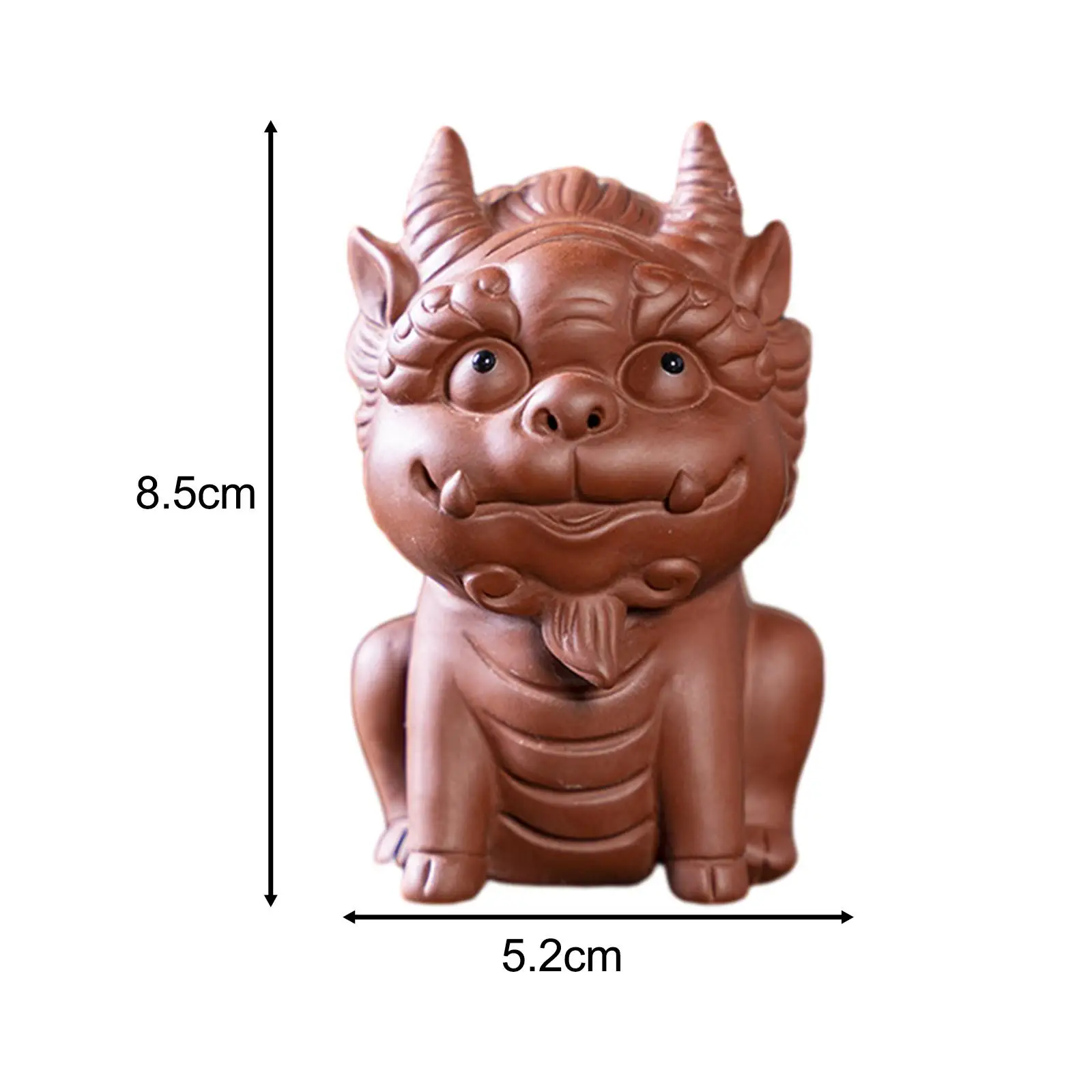 Lucky Beast Pixiu Ornament Tea Set Accessories Tea Lovers Gift Pixiu Figurine for Bedroom Table Centerpiece Office Tea Room Home