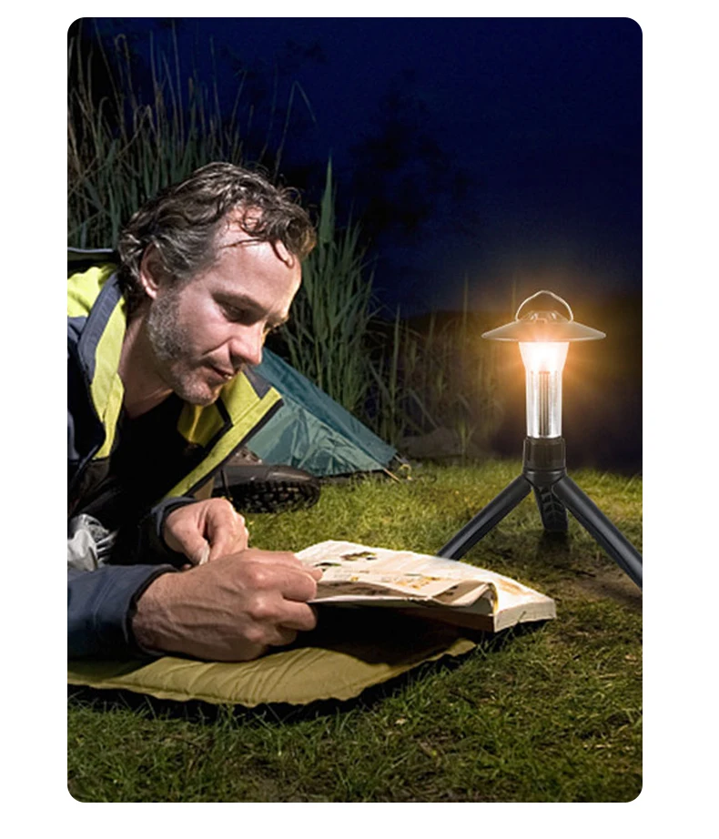 New Outdoor Working Lantern Camping Lamp Household LED Light Camp atmosphere Torch Portable Magnetic Emergency Flashlight