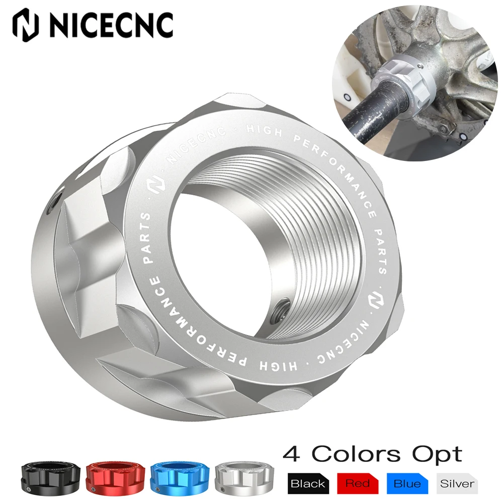 Per Yamaha Banshee 350 Dado Asse Di Bloccaggio Posteriore Per Banshee 350 1987-2006 2005 Blaster 200 1988-2006 Atv Billet Alluminio Nicecnc