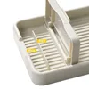 Foldable Pot Lid Rack Plastic Kitchen Spoon Holder Fork Spatula Rack For Kitchen Organizer Pan Cover Shelf Tableware Storage 6