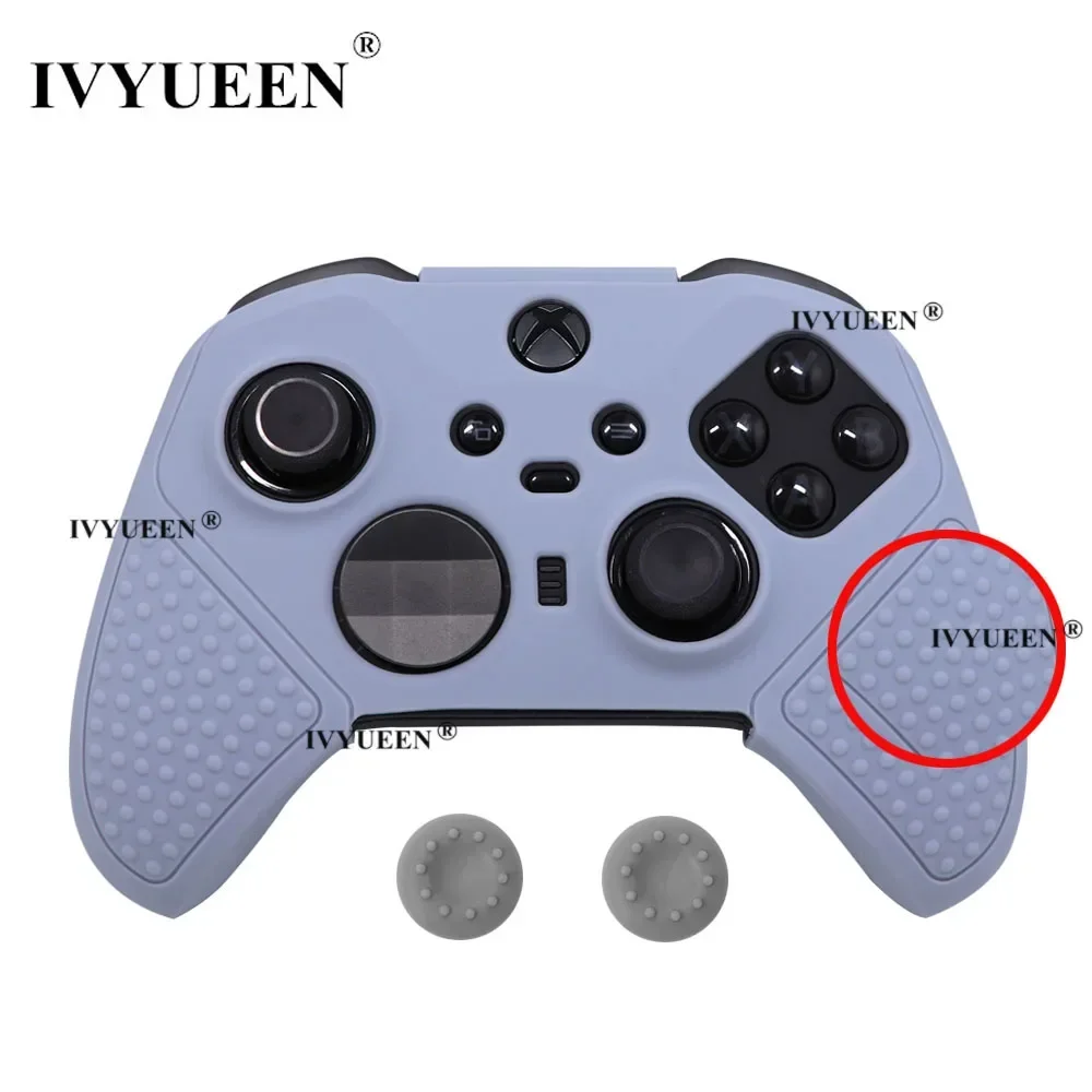 Anti-Slip Silicone Grip Case with Thumb Caps