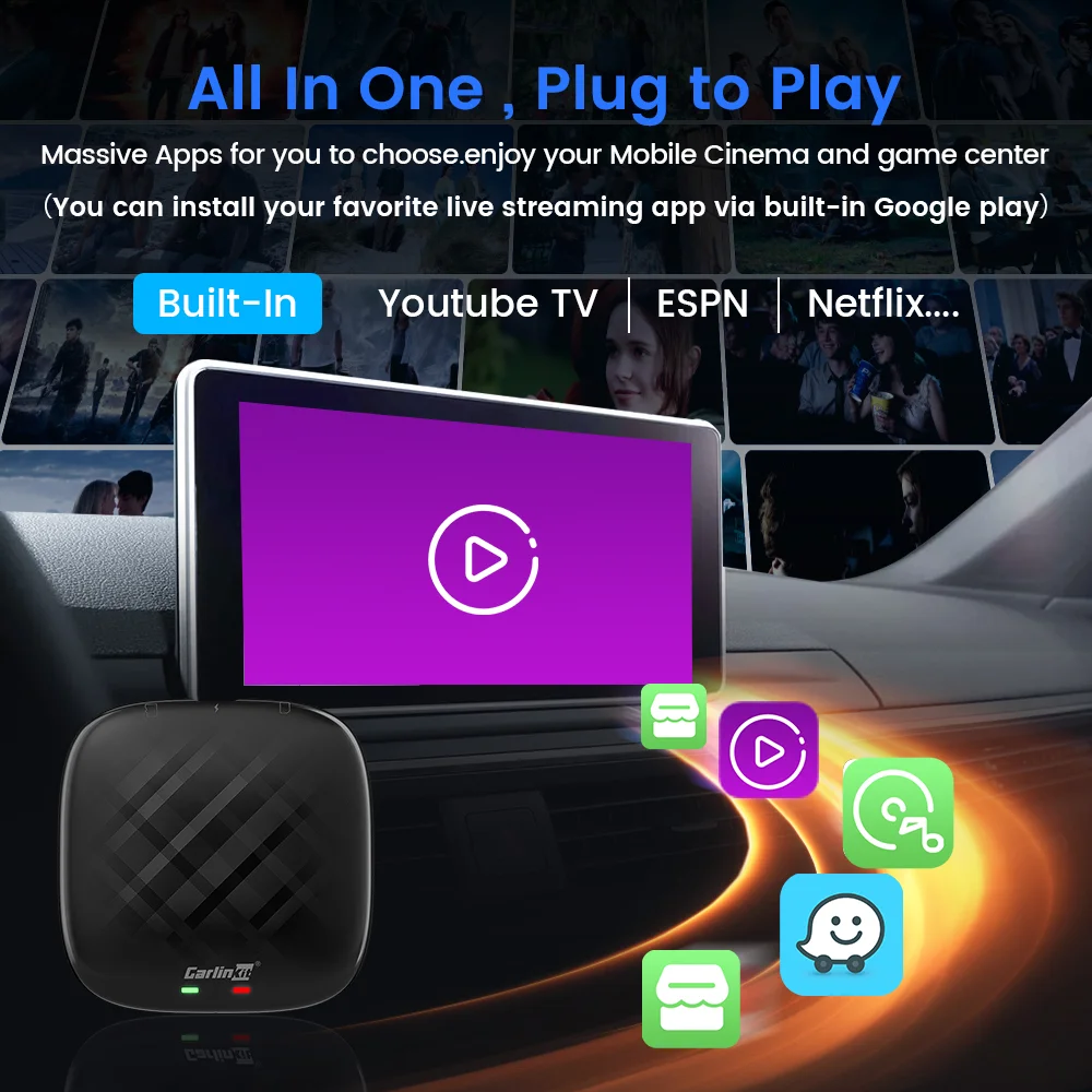 Carlinkit ȵ̵ ڵ  ī÷, ø Ʃ  ƿ   VW Ÿ   ֻ  ڴ TV ڽ