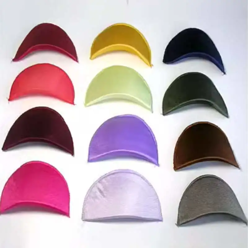 Small Shoulder Pads for Kids and Petite Women Sponge Colorful Fabric Shoulder Pads for T-Shirts, Dresses, Outerwear Accessories