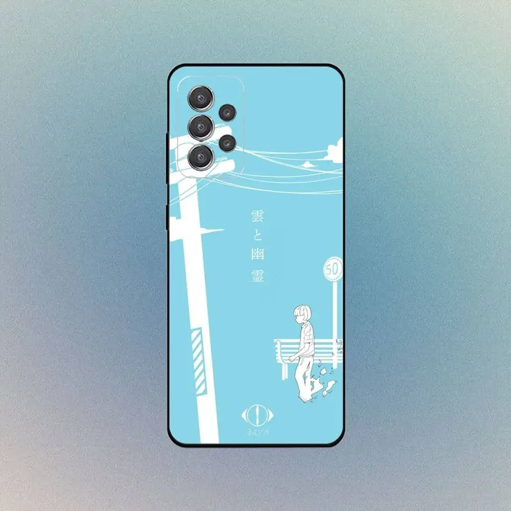Sleek Black Soft Phone Case Inspired by Band Y-Yorushikas