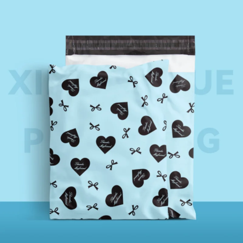 100PCS Poly Mailer Adhesive Envelope Shipping Bag DIY Garment T-shirt Dress Jacket Bra Christmas Toys Gift Packaging Pouches 2