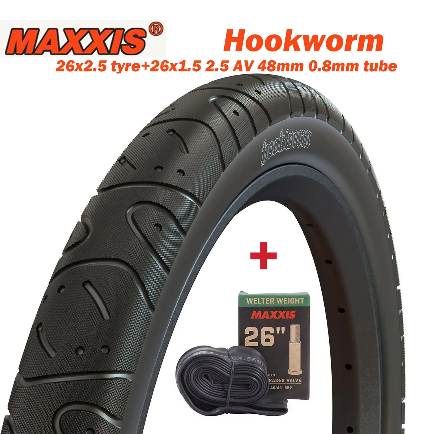 Bmx Maxxis Hookworms 26 2-PACK Maxxis HOOKWORM 26