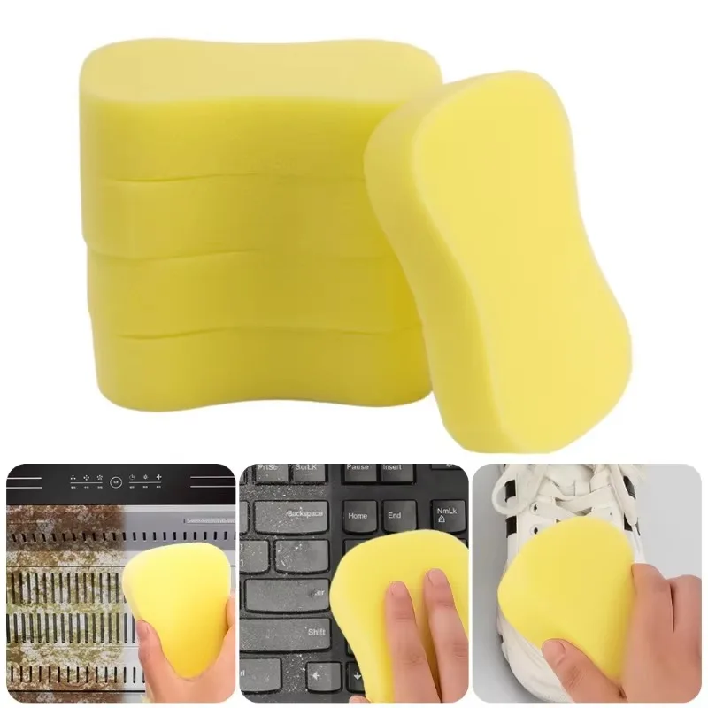 High-density Car Washing Sponges Large Honeycomb 8-shaped Sponges Block Car Cleaning Waxing Tools Cleaning Accessories car cleaning accessories,car cleaning sponge
