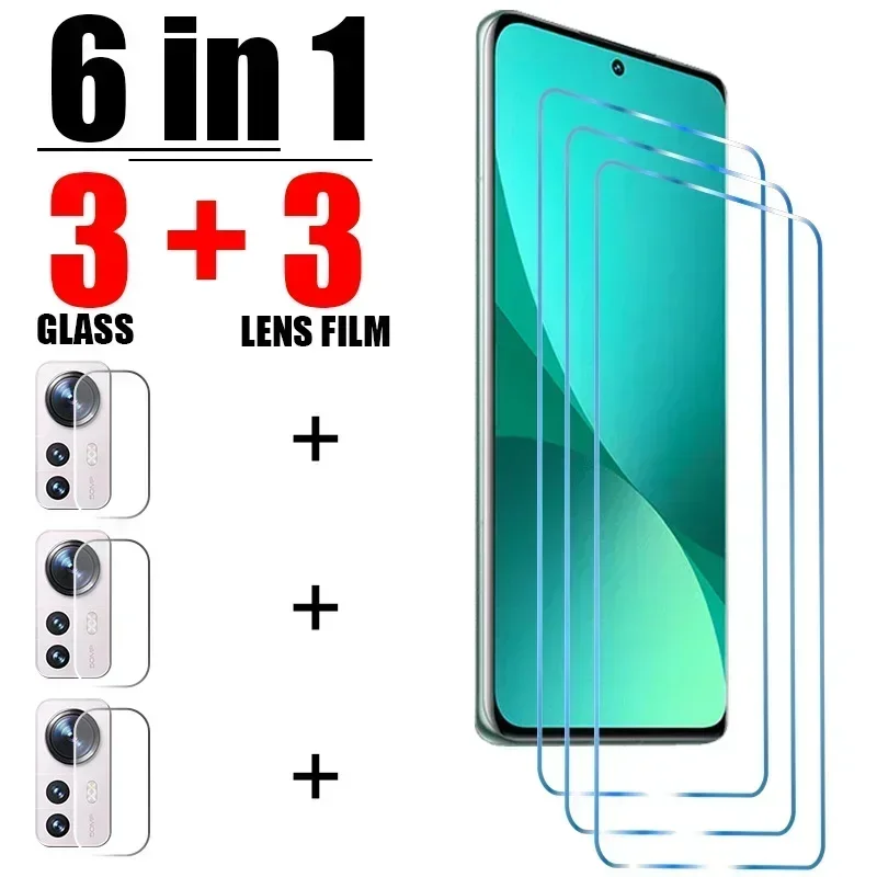 

Защитное стекло 6 в 1 для Xiaomi Poco X5 X4 Pro 5G X3 Pro X3
