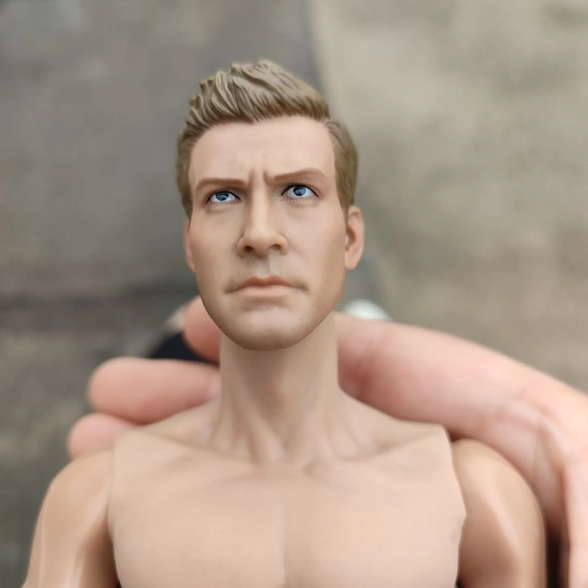 1/6 Hot Toys COOMODEL Male Flexible Body Fit 12 Model Action Figure Head Sculpt