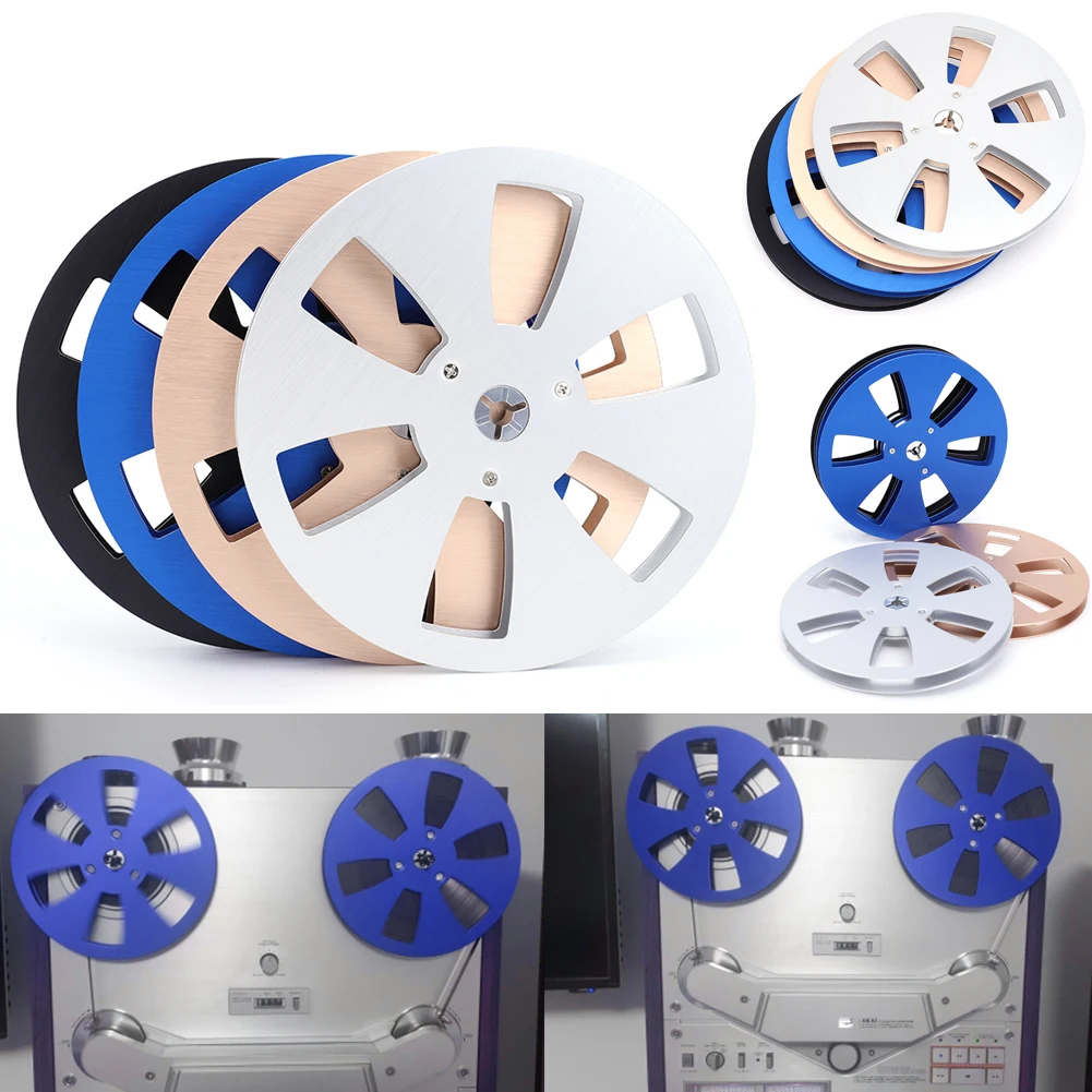 Macchina Di Apertura Da 7 Pollici Con Bobina Da 10 Pollici Che Apre La Piastra Vuota Del Nastro A 6 Fori Dello Scaffale Del Lettore Di Cassette Vuoto 