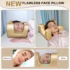 Soft Face Pillow Anti wrinkles-aging Beauty Pillow Relieves Neck Fatigue Reduces Facial Squeeze Back Sleep Pillow Satin Case 4