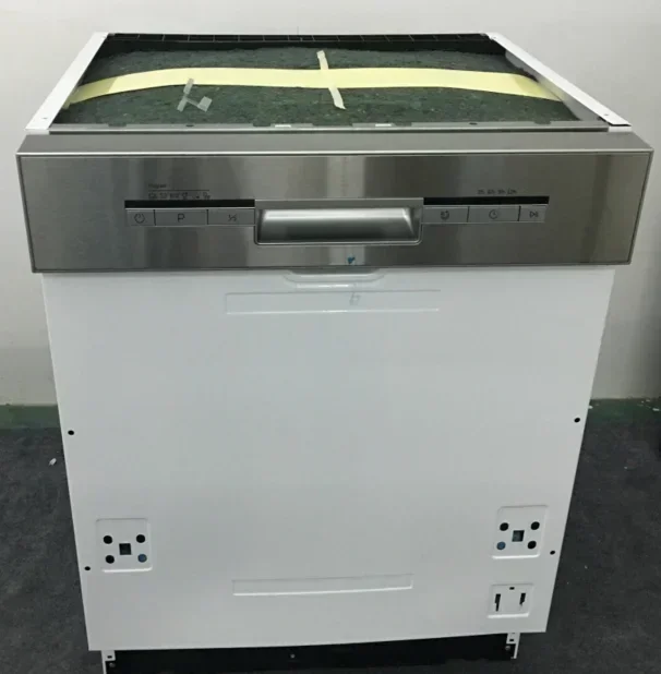 220V50Hz 12 Sets 60CM Semi Built-in Dishwasher with 6 Wash Programs and 1-24 Hour Delayed Start Function 2