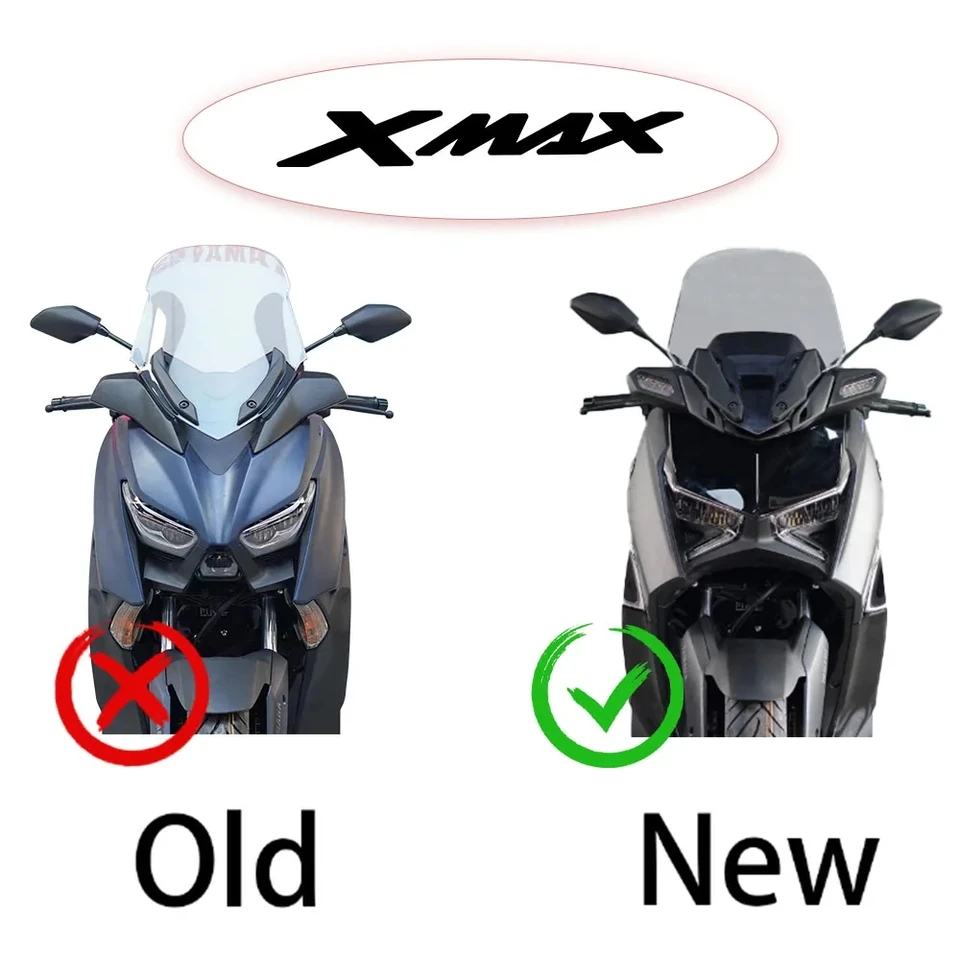 オートバイ 風よけ XMAX300 ため X-MAX300 ため XMAX 300 2023 オートバイスポーツフロントガラスフロン オートバイの フロントガラスディフレクター スポーツフロントガラスヤマハ XMAX125 XMAX250 XMAX300 XMAX X オートバイのフロントガラス  X用 MAX用 用のx-max 300 ... オートバイ 風よけ XMAX125 ため XMAX250 ため XMAX300 2023 オートバイフロントガラスバイザーバイザーデ