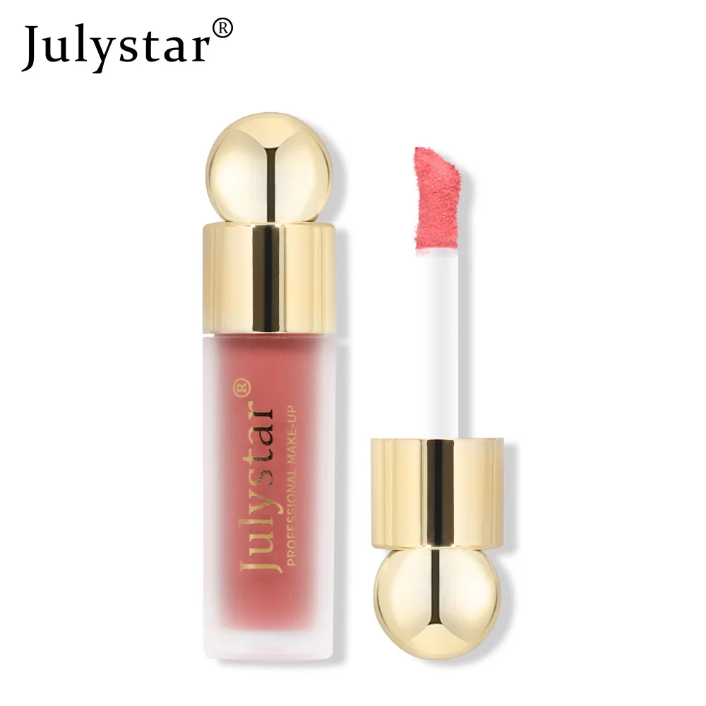

Julystar Multi-functional Cosmetics Matte Liquid Blush Lasting Lipstick Lip Gloss Pink Eyeshadow High Quality Women's Makeup