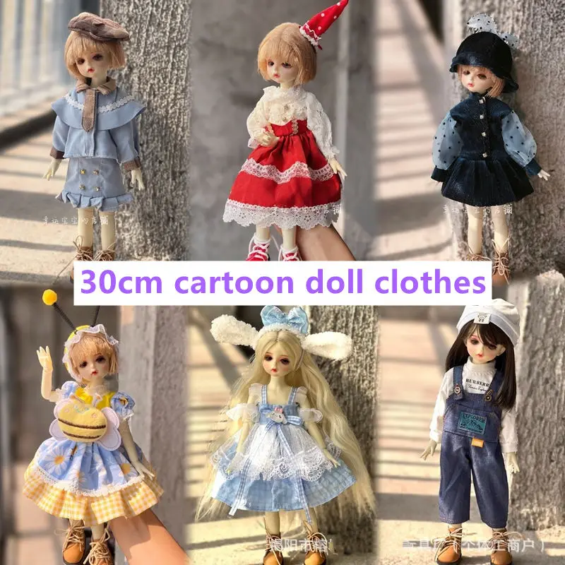 Одежда для куклы 30 см 1/6 Bjd Byte Doll Сделай Сам платье Лолита горничная Платье Jk юбка принцесса одежда куклы костюм игрушки аксессуары
