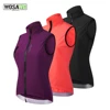 WOSAWE Women's Lightweight Bike Vest Windproof Vest Cycling Wind Gilet New Stretch fabric With Two Way Zipper 1
