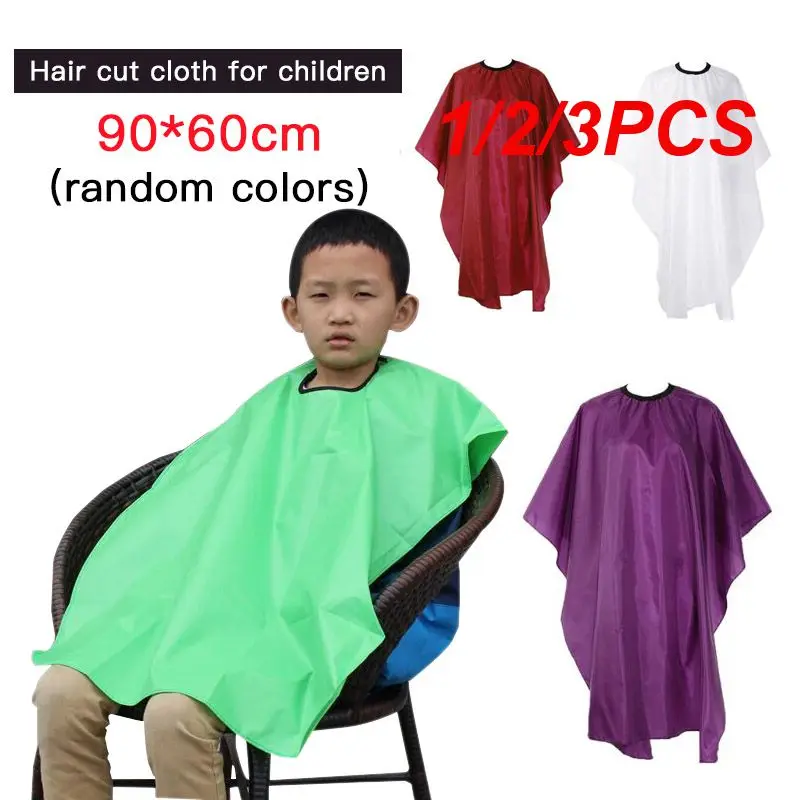 1/2/3PCS Baby Care Random Colors Hot Adult Child Cut Hair Cloth Salon Hair Cut Hairdressing Barbers Cape Gown Cover Cloth