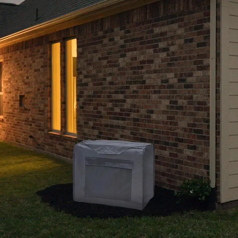 Generator Cover Porch Shield Waterproof Universal Generator Cover PU Coating Oxford Weather Protection Outdoor
