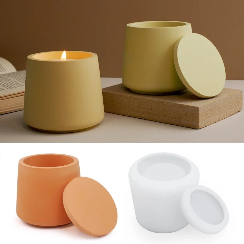 

Epoxy Resin Mold DIY Casting Tool for Candle Cup Home Decoration Gypsum Mould