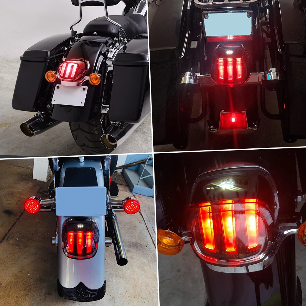 専用！ハーレー　スポーツスター1200/883  LEDテールランプ　スモーク スモークレンズ、LED ブレーキテールライトハーレースポーツ