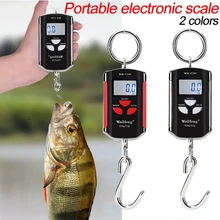 

200Kg Electronic Weighing Scale LCD Digital Display Backlight Hanging Hook Scale Fishing Travel Mini Home Kitchen Weight Tool
