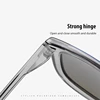 0 -0.5 -0.75 To -6.0 Colorful Lens Square Prescription Sunglasses Men Polasrized Fashion PC Frame Driving Myopia Spectacles Male 5