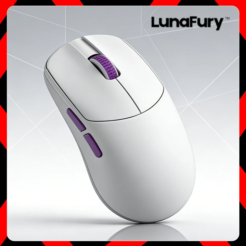 Lunafury Luna33 Type33 33 Wireless Mouse 8k Paw3950 Pro Dual Mode