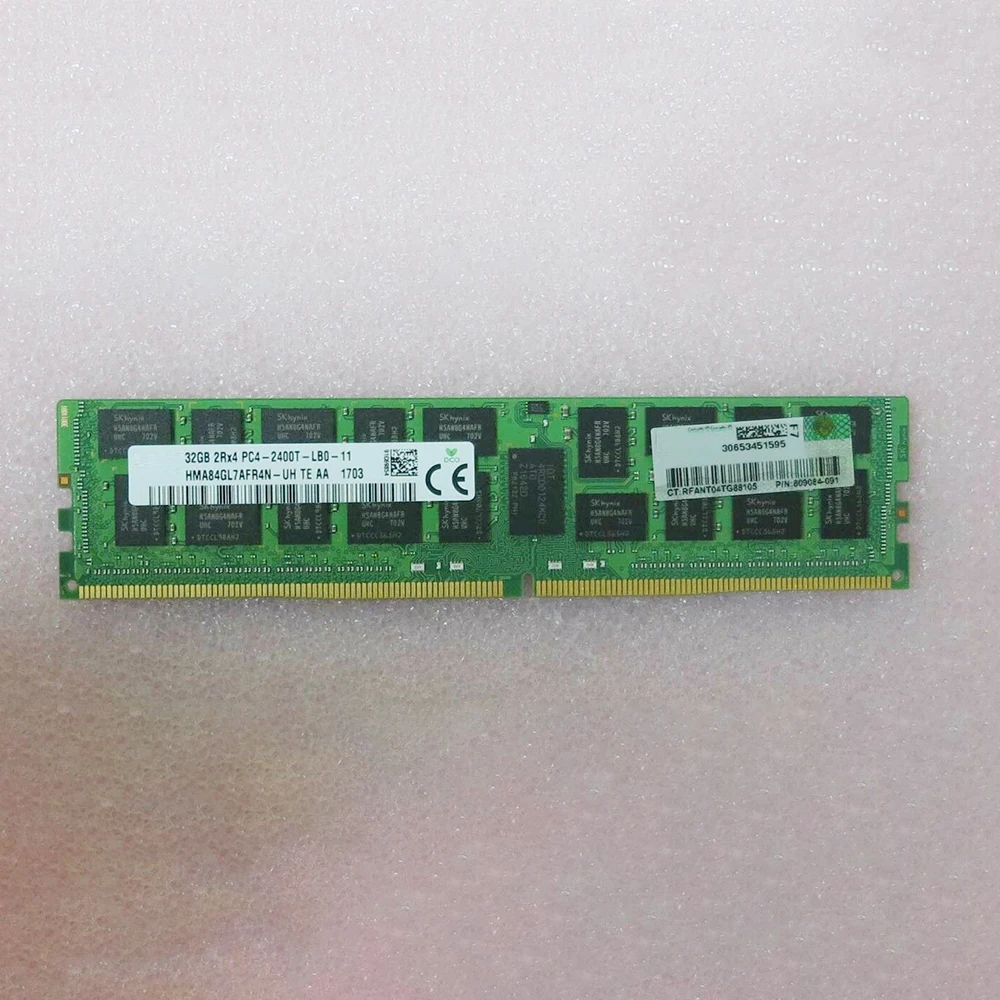 1PCS Server Memory For HP 805353-B21 809084-091 819414-001 32GB DDR4 2400 PC4-2400T 6 1PCS Server Memory For HP 805353-B21 809084-091 819414-001 32GB DDR4 2400 PC4-2400T - Image 4