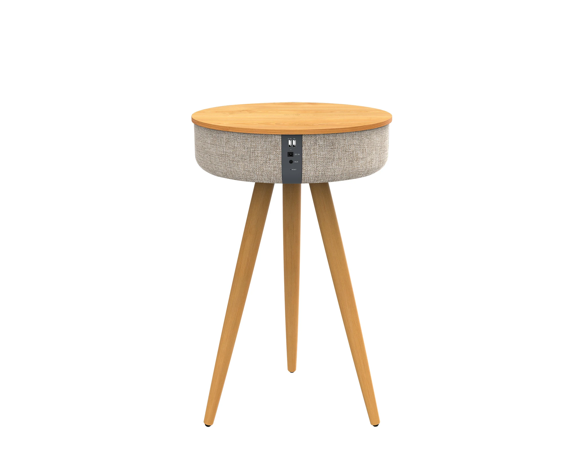 

Audio smart table with QI Wireless Charging